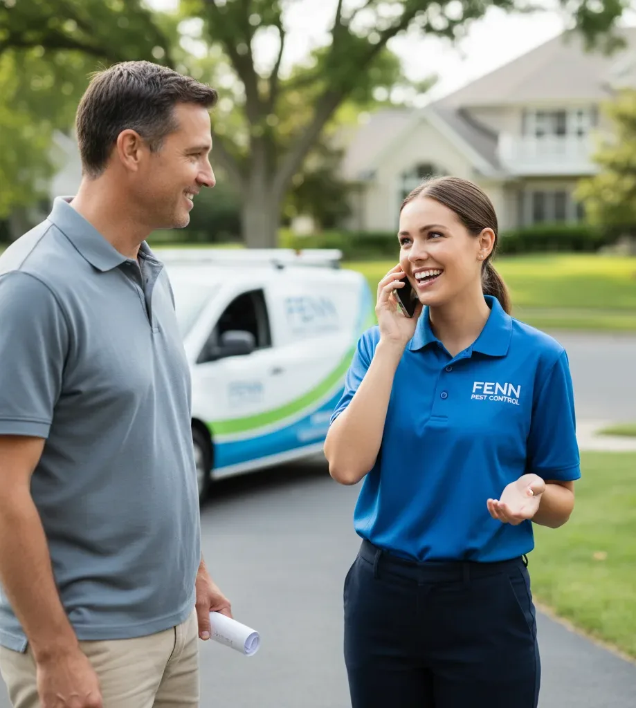 Fenn Pest Control customer support in New Waverly